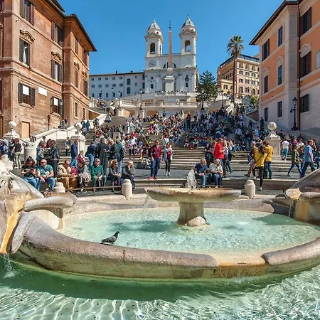 By The Spanish Steps Rome